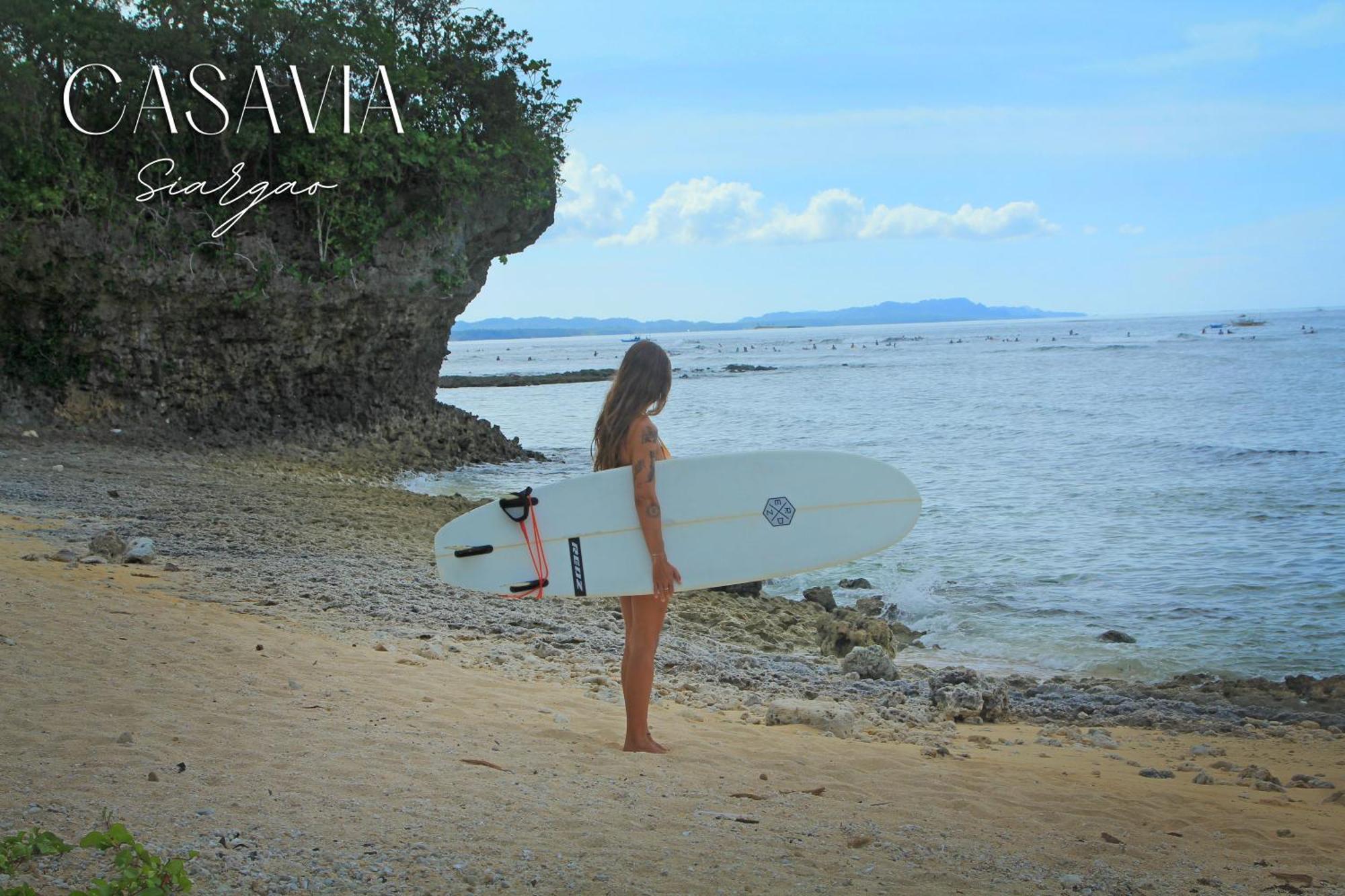 Hostel Casavia Siargao Catangnan Exterior foto