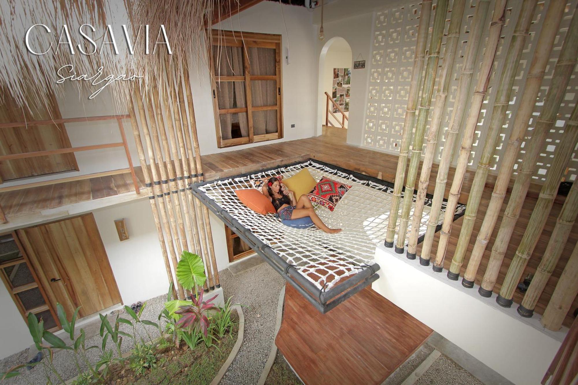 Hostel Casavia Siargao Catangnan Exterior foto